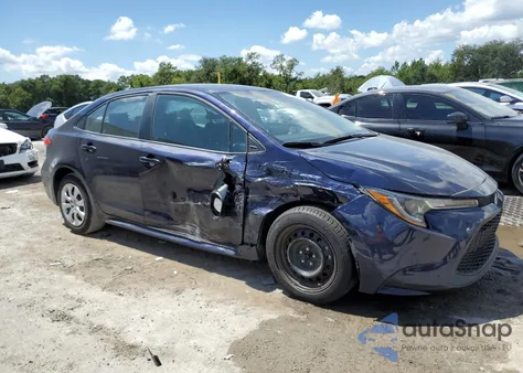 2022 Toyota Corolla Le z USA, uszkodzony, nr VIN 5YFEPMAE5NP372059